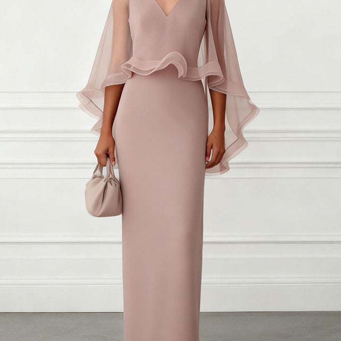 Halter Neck Backless Gown