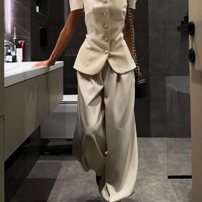 Minimalist Blazer Pants Set