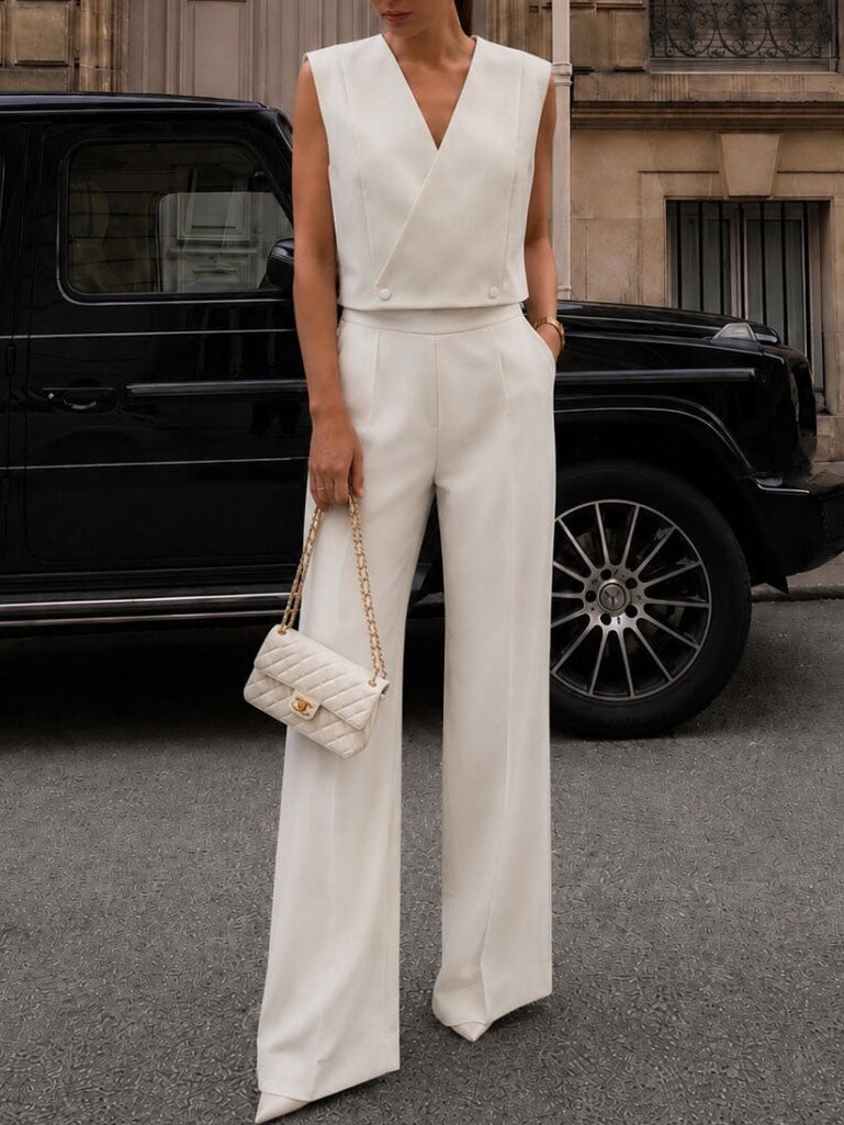 Elegant Touch Two Piece Pants Set