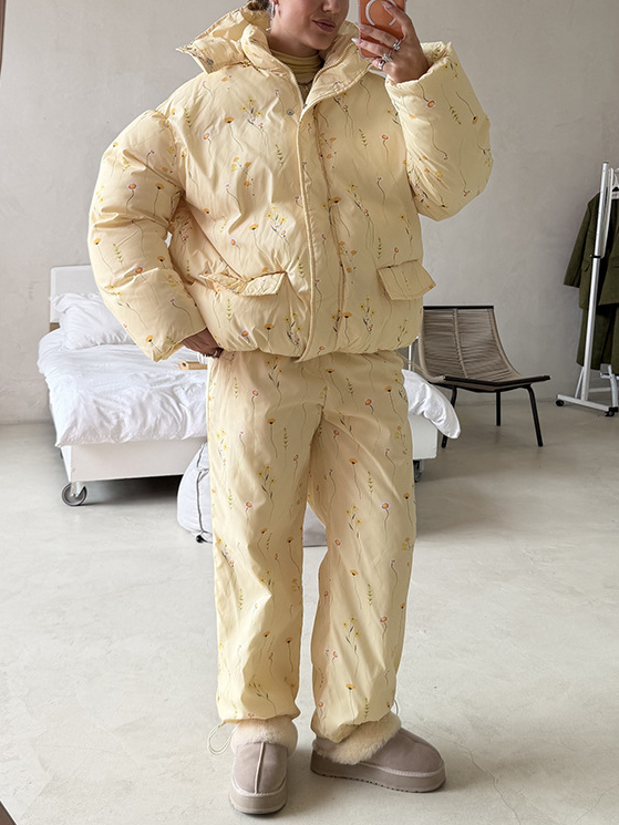 Stylish Warm Padded Set