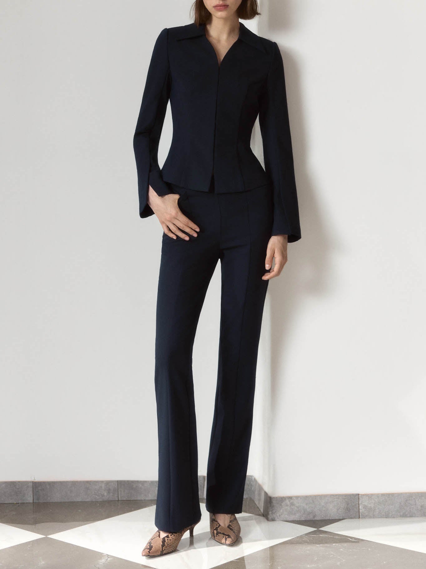 Stylish Two Piece Pants Set